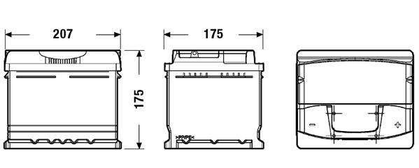 EXIDE EXI EA472