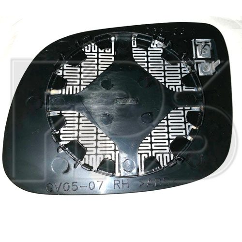 Вкладиш дзеркала правий з обігрівом, випуклий, для Audi A4, A6, A8, Seat Alhambra, VW Golf IV, Passat VIEW MAX FP 9543 M54